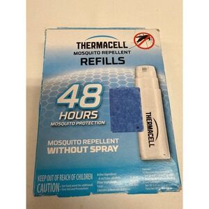 Thermacell Mosquito Repellent Refills 48 Hour Pack 12 Mats 4 Fuel Cartridges